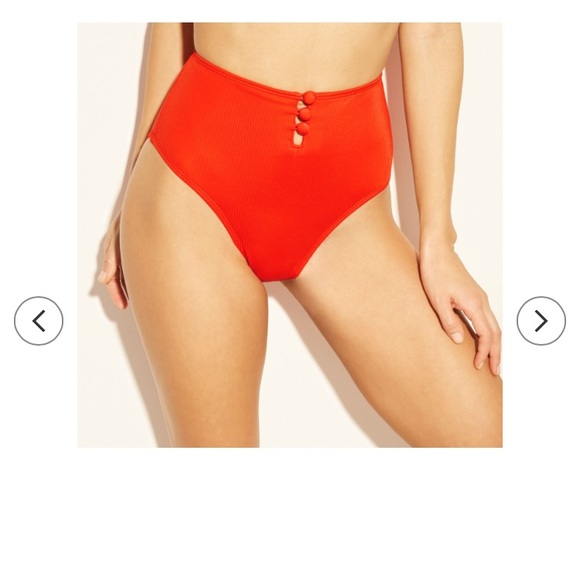 Xhilaration Other - NWT high waisted red bikini bottom